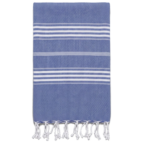 hamamdoek XL parlementblauw - vrijstaand
