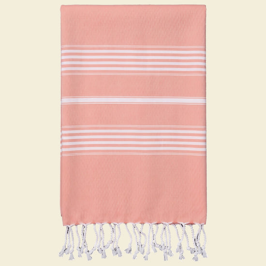 hamamdoek XL perzik - op kleur
