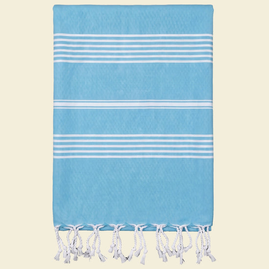hamamdoek XL pool blue - op kleur