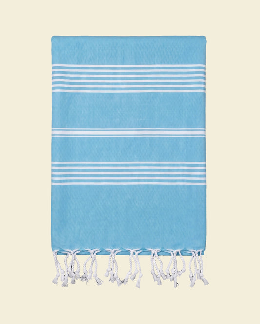 hamamdoek XL pool blue - op kleur
