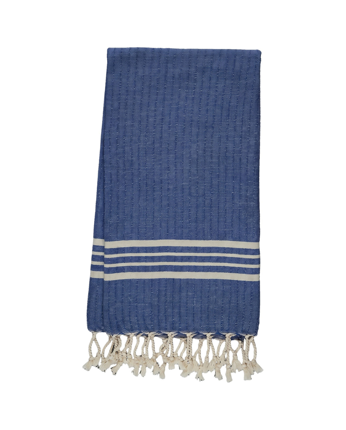 Hamamdoek XL royal blue– Krem Sultan - vrijstaand