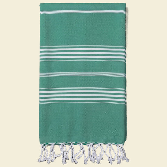 hamamdoek XL smaragdgroen - op kleur