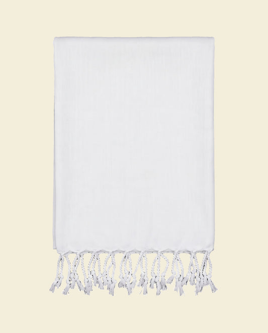 hamamdoek XL wit - op kleur