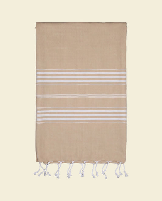hamamdoek XL zand - op kleur