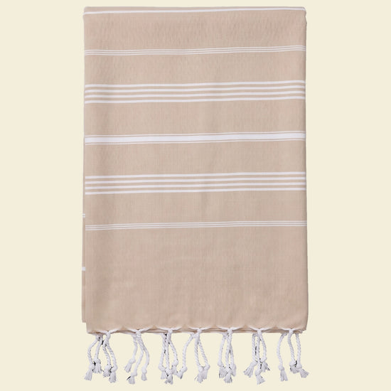 hamamdoek zand - op kleur