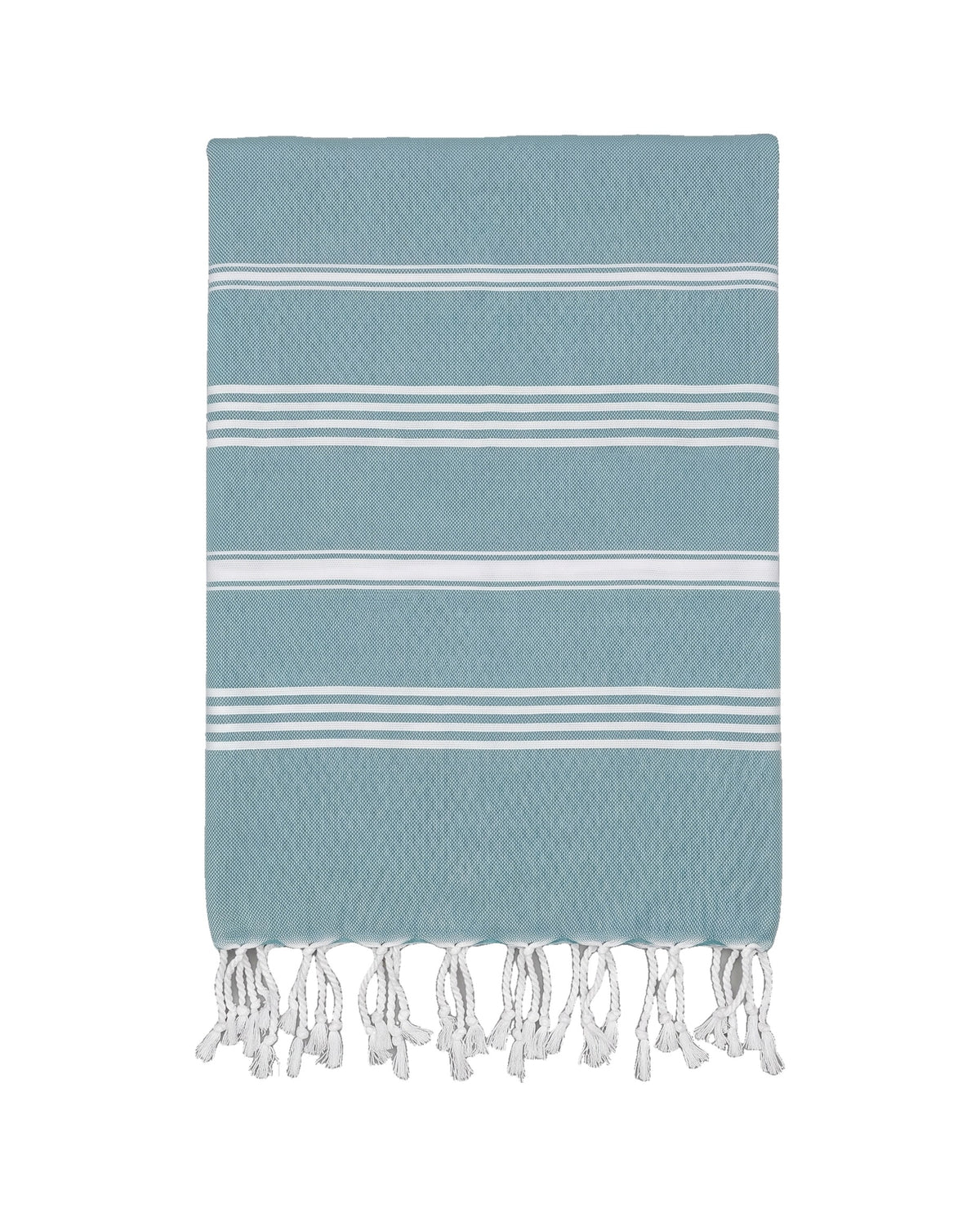 hamamdoek zeegroen - vrijstaand