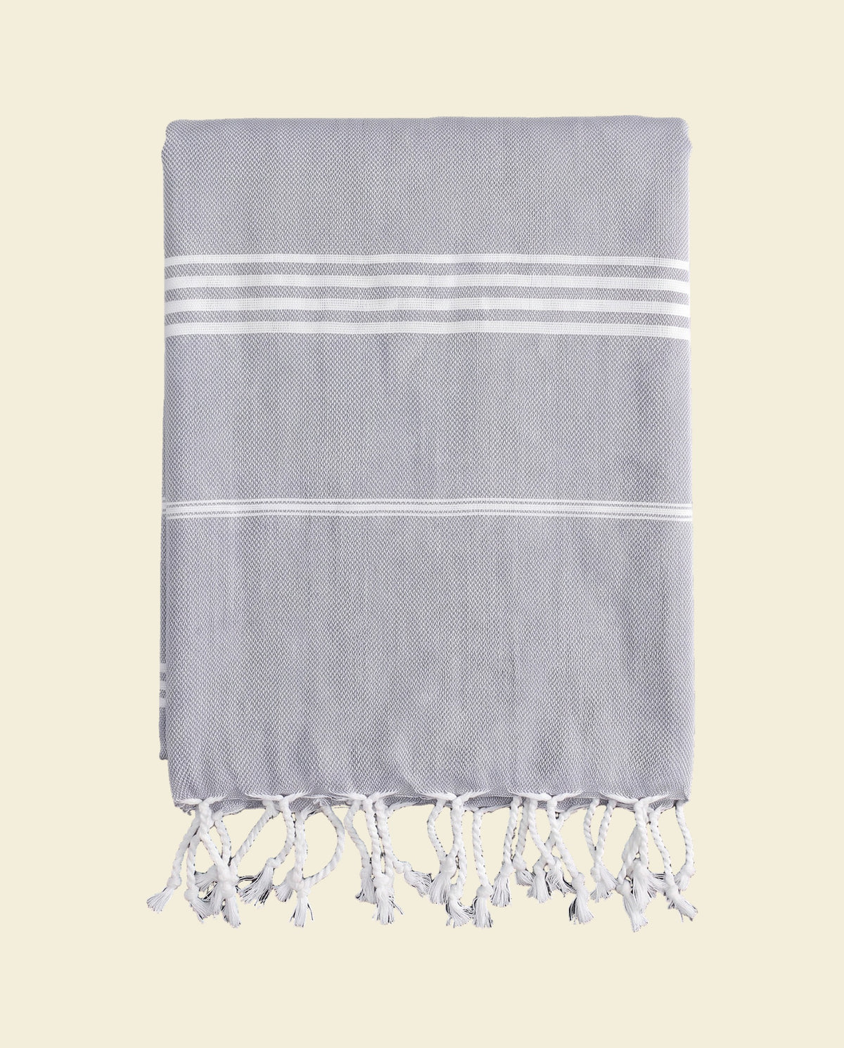 hammam strandlaken grijs - op kleur