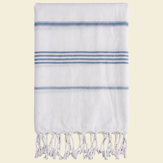hammam strandlaken jeansblauw - op kleur