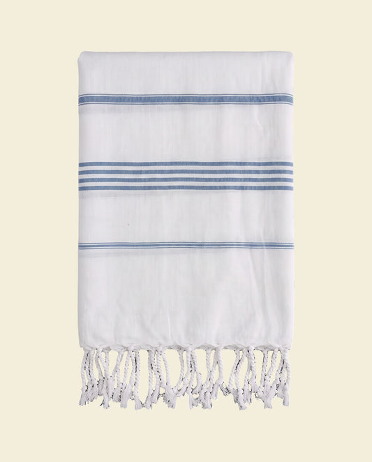 hammam strandlaken jeansblauw - op kleur