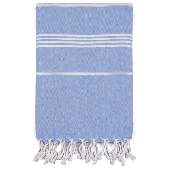 hammam strandlaken lavendelblauw - vrijstaand