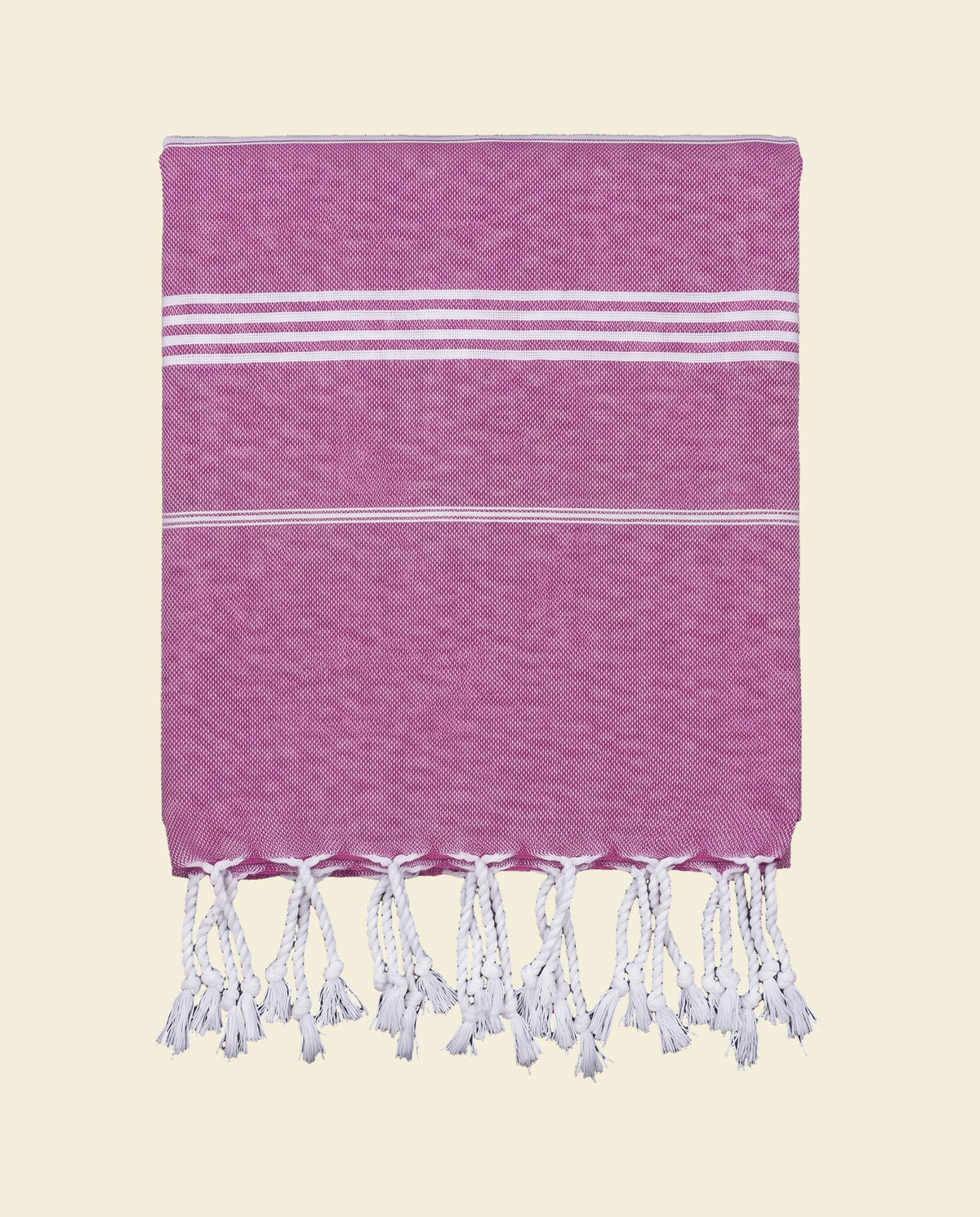 hammam strandlaken magenta - op kleur