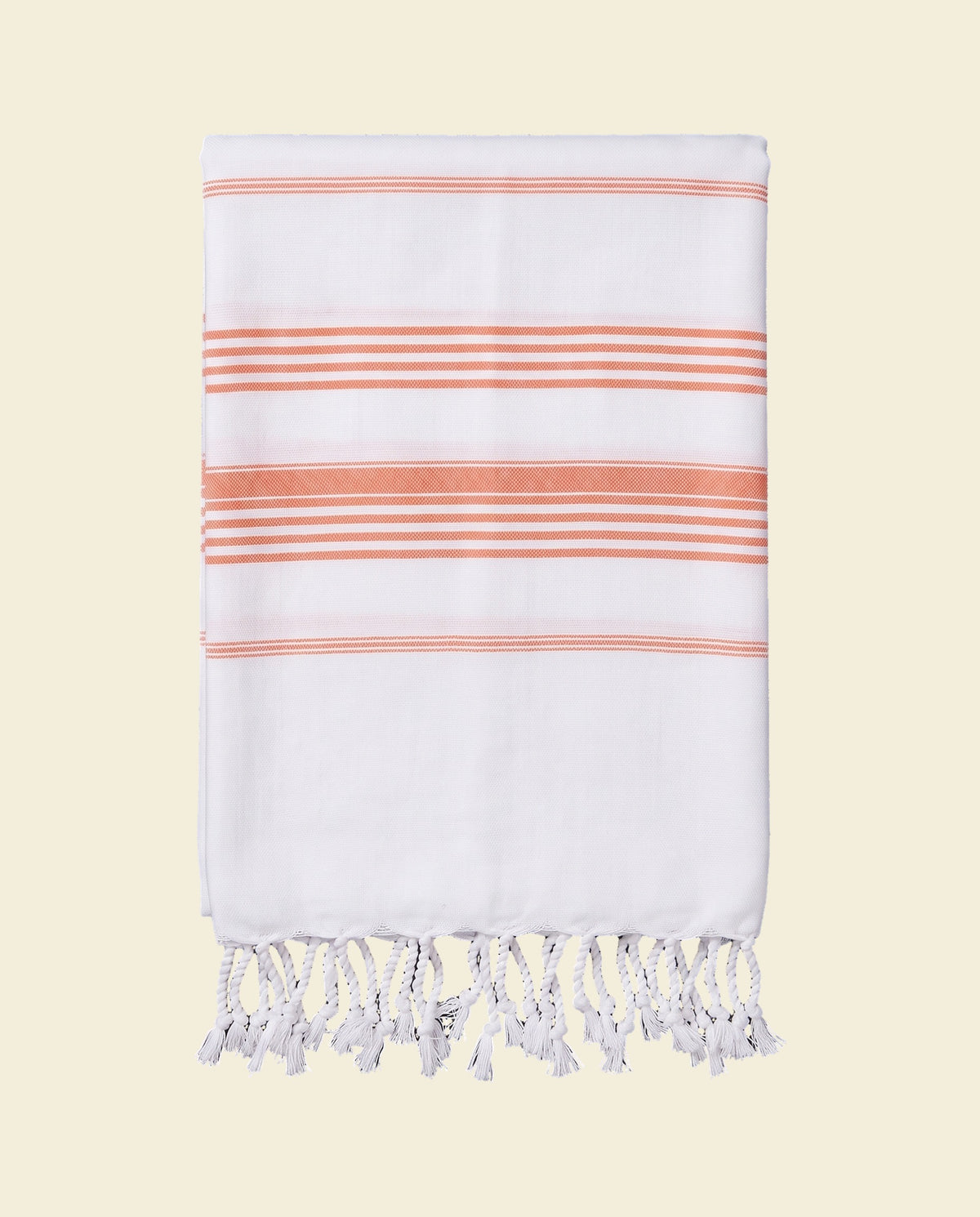 hammam strandlaken mandarijn - op kleur