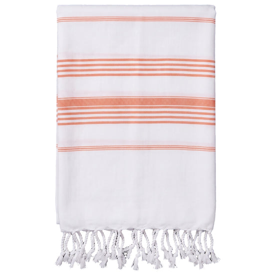 hammam strandlaken mandarijn - vrijstaand