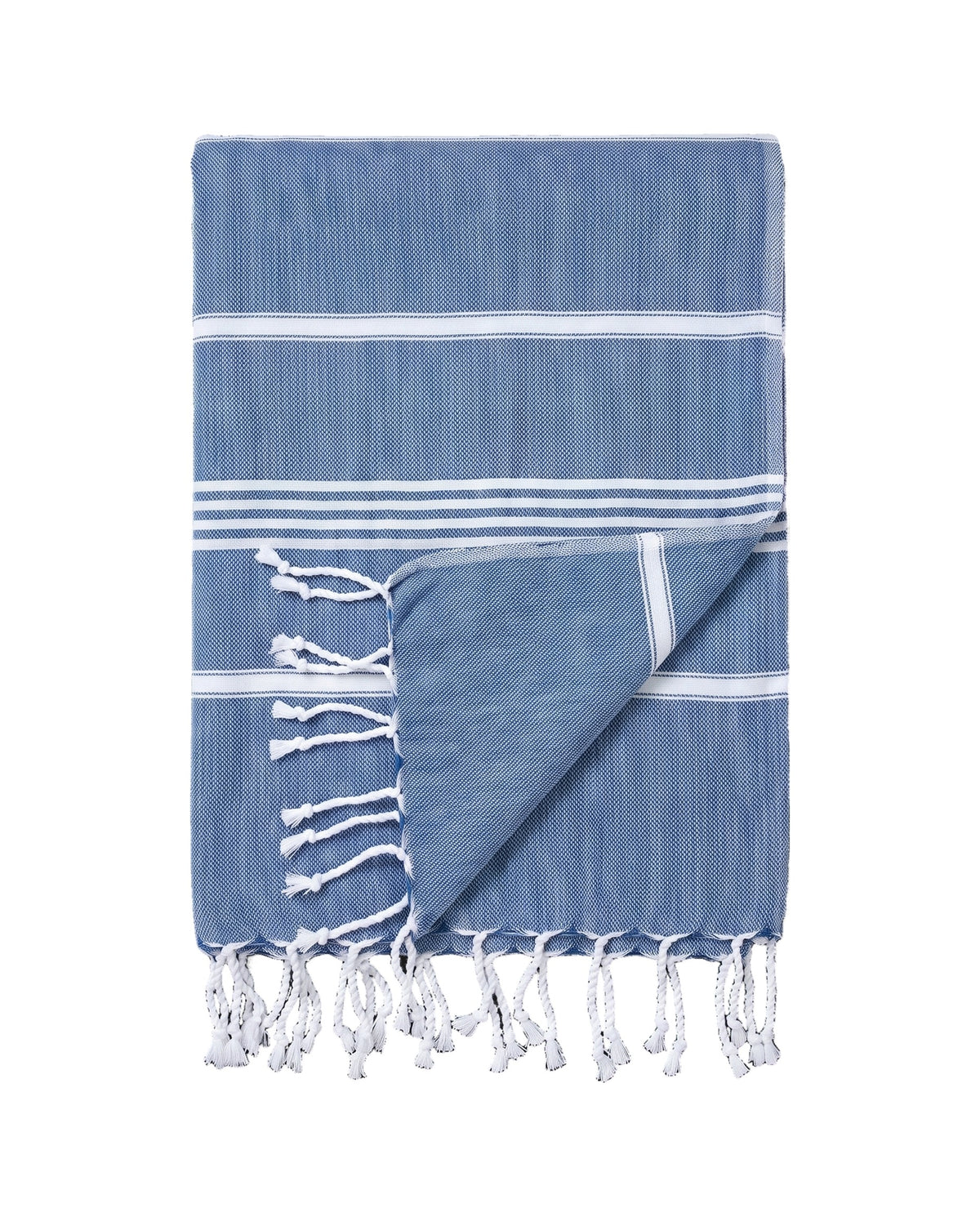 hammam strandlaken marineblauw - vrijstaand