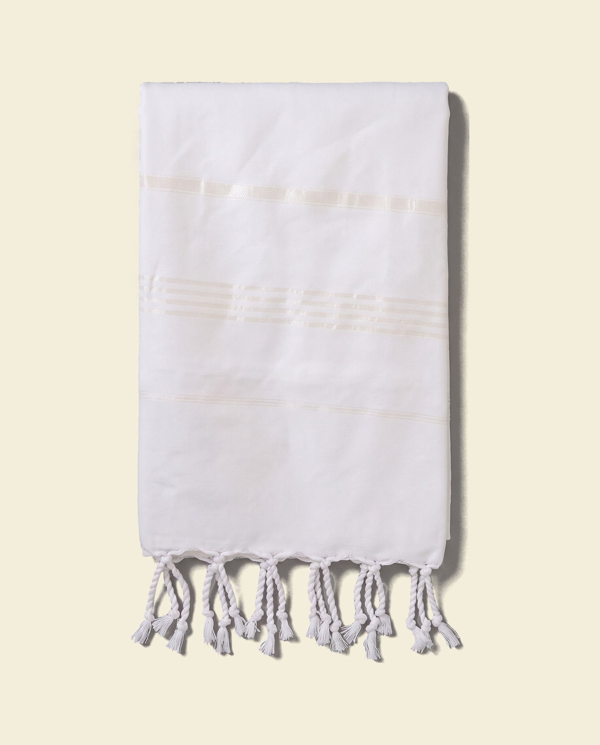hammam strandlaken wit - op kleur