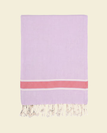 kids hamamdoek lilas pink - op kleur