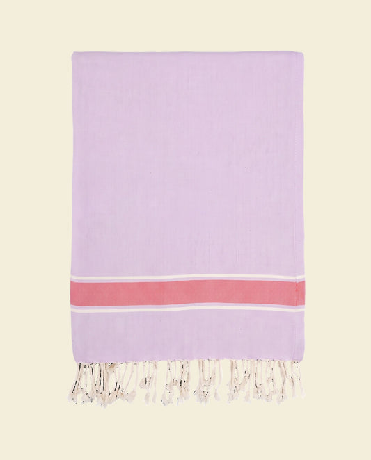 kids hamamdoek lilas pink - op kleur