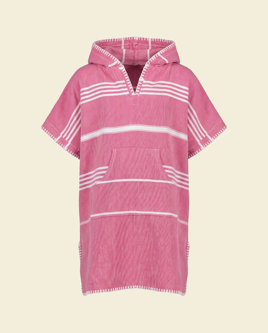 kids zwemponcho Leyla fuchsia - op kleur