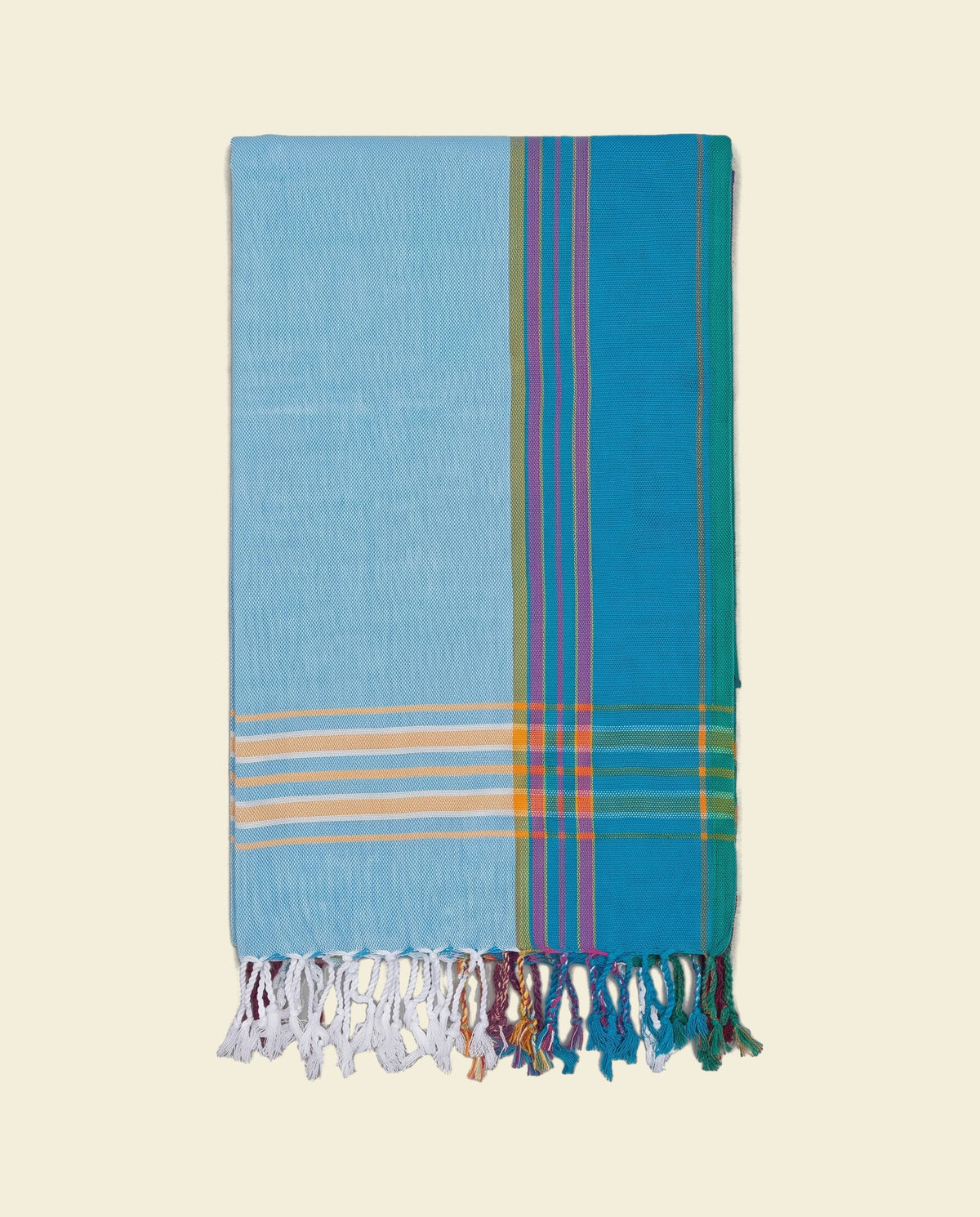 kikoy handdoek light blue - op kleur