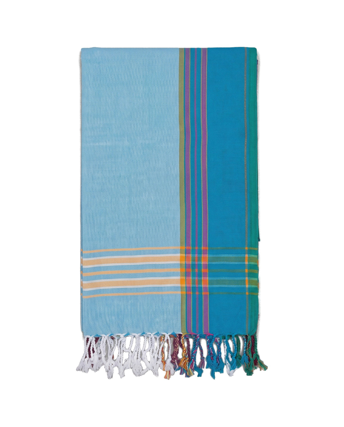 kikoy handdoek light blue - vrijstaand