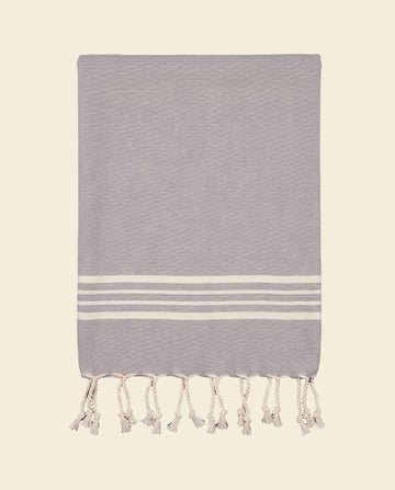 kleine hamamdoek Krem Sultan light-grey