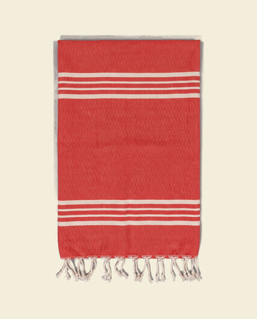 kleine hamamdoek Krem Sultan red