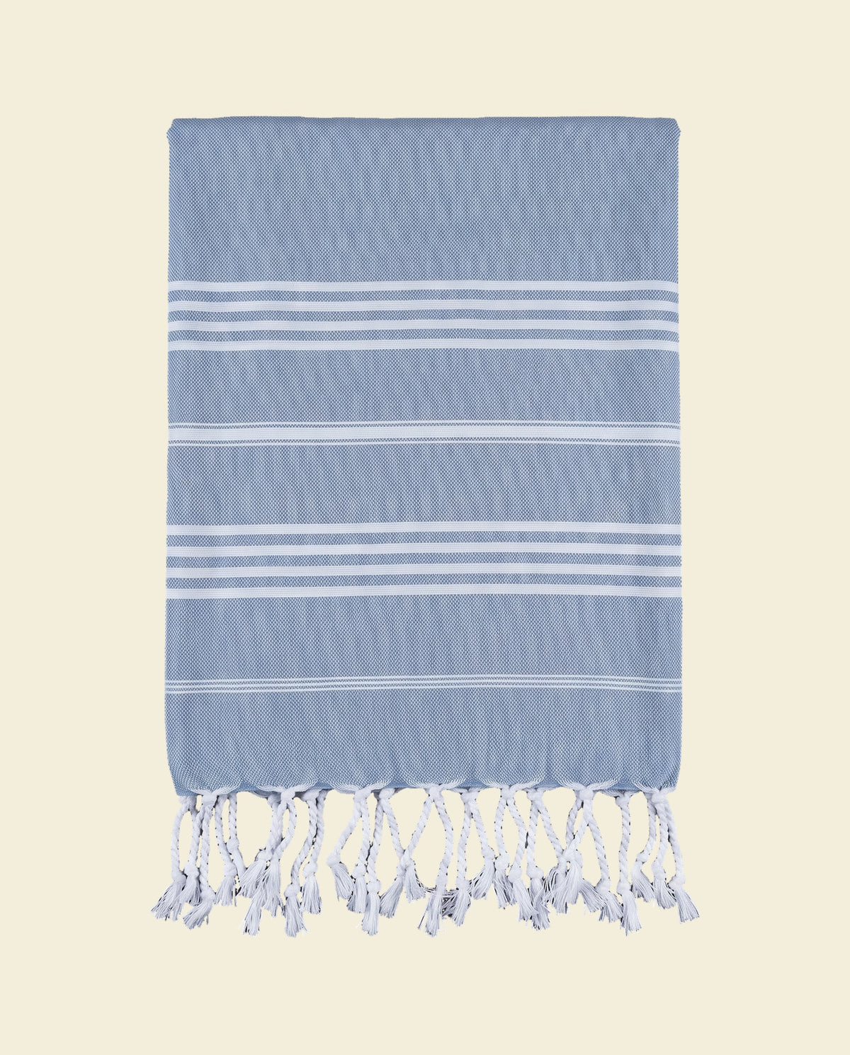kleine hamamdoek Leyla air blue - op kleur