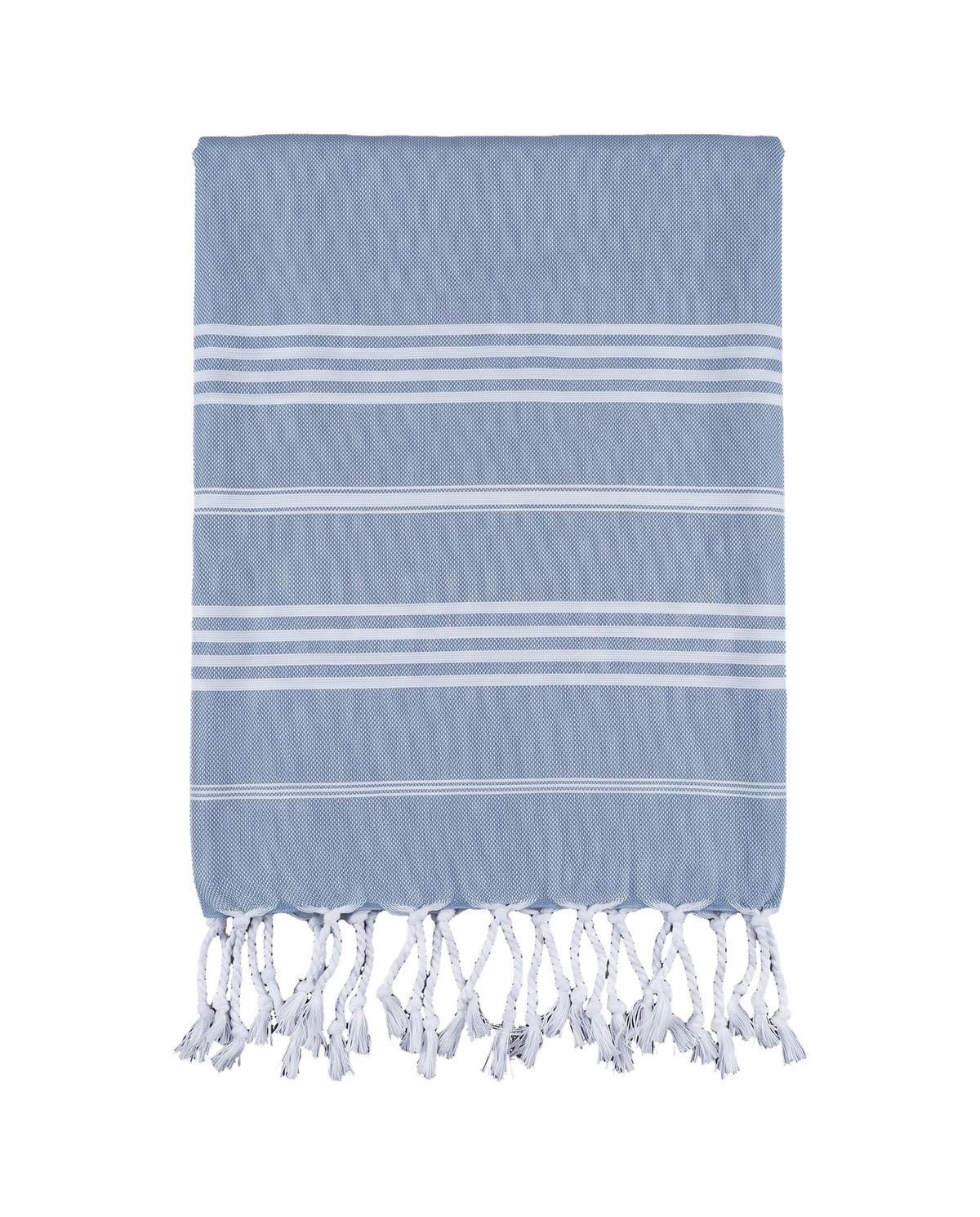 kleine hamamdoek Leyla air blue - vrijstaand