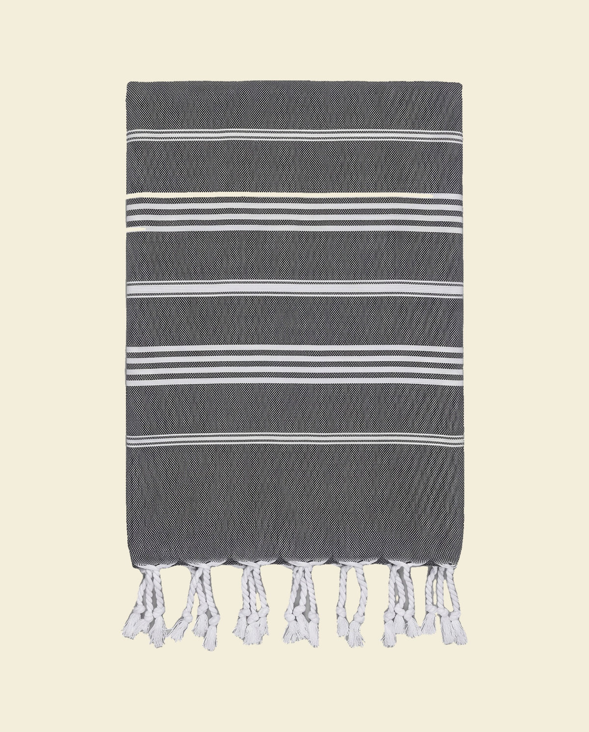 kleine hamamdoek Leyla black - op kleur