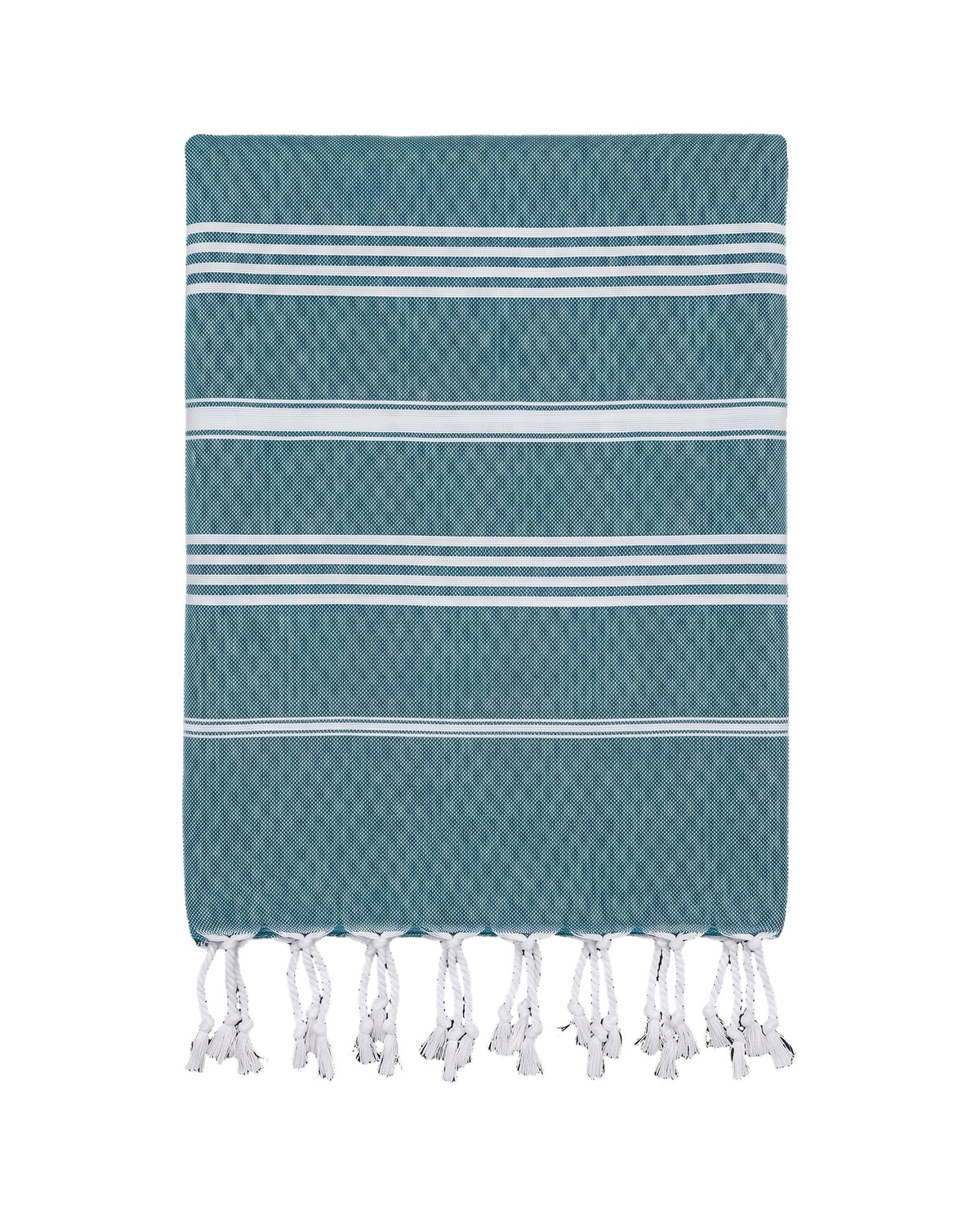 kleine hamamdoek Leyla petrol - vrijstaand
