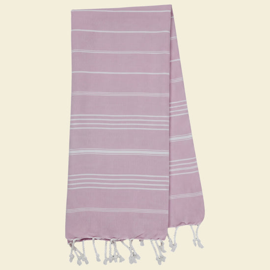 kleine hamamdoek Leyla pink - op kleur