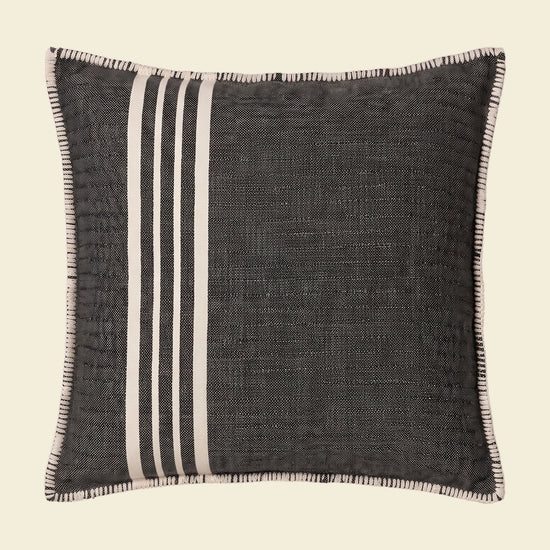 kussenhoes 40x40 Krem Sultan black - op kleur