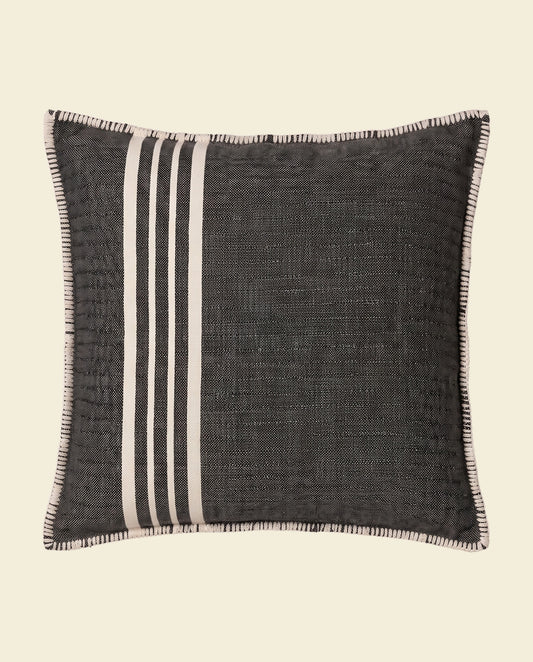 kussenhoes 40x40 Krem Sultan black - op kleur