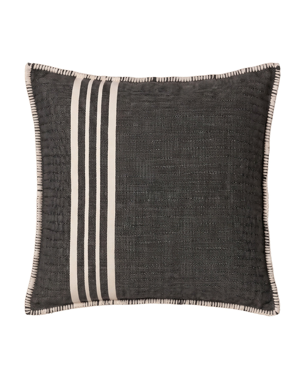 kussenhoes 40x40 Krem Sultan black - vrijstaand