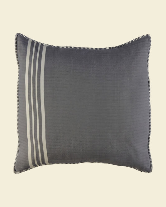 kussenhoes 50x50 Krem Sultan dark grey - op kleur