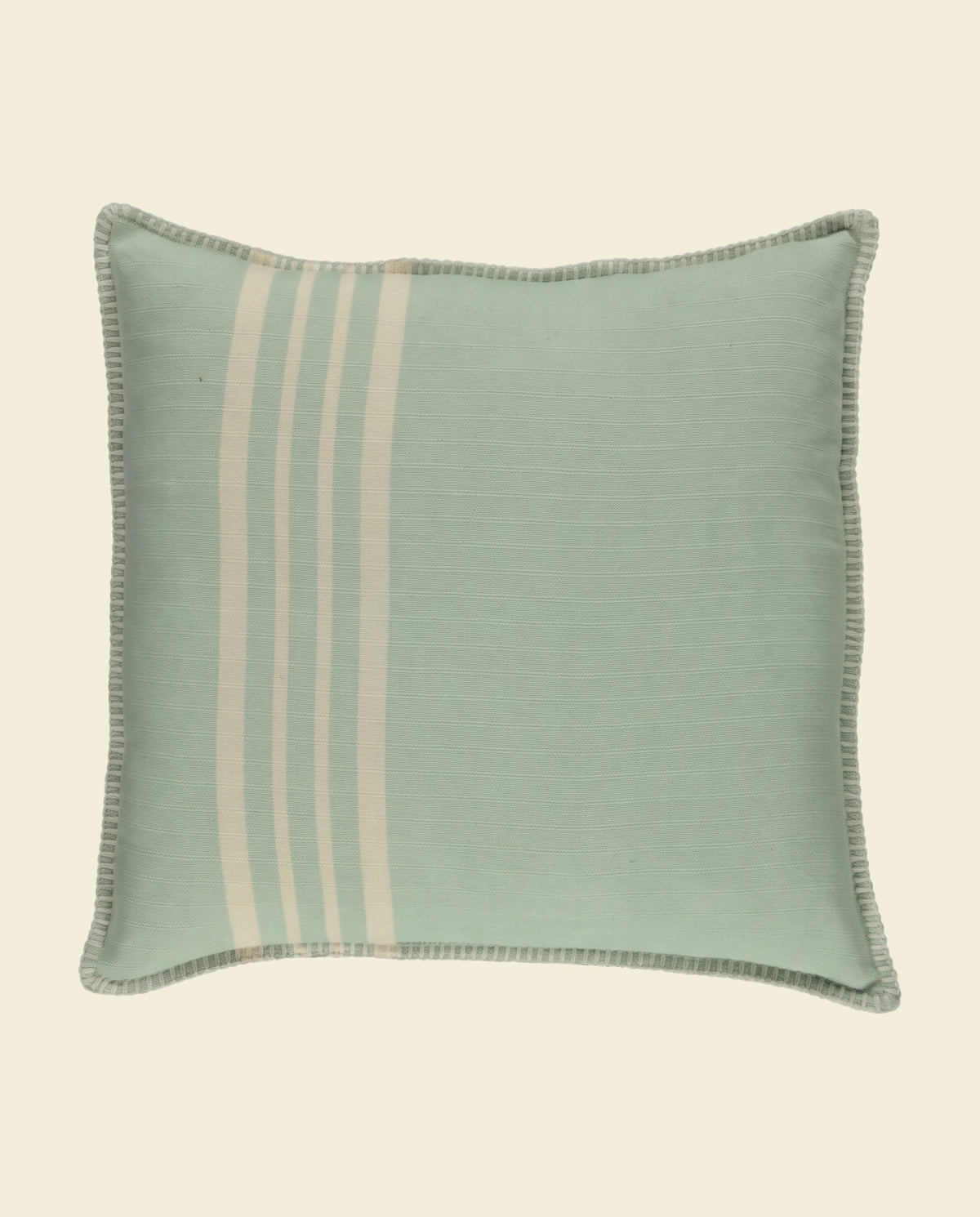 kussenhoes 50x50 Krem Sultan mint - op kleur
