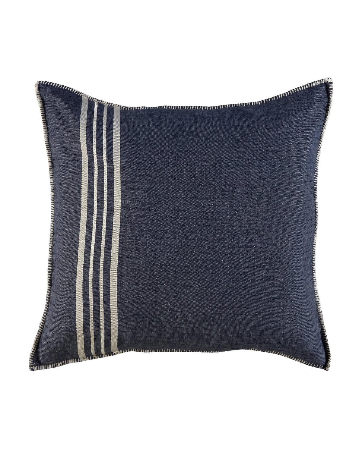 kussenhoes 65x65 Krem Sultan navy - vrijstaand