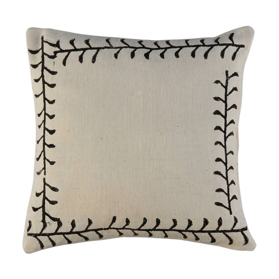 kussenhoes black stone print - vrijstaand