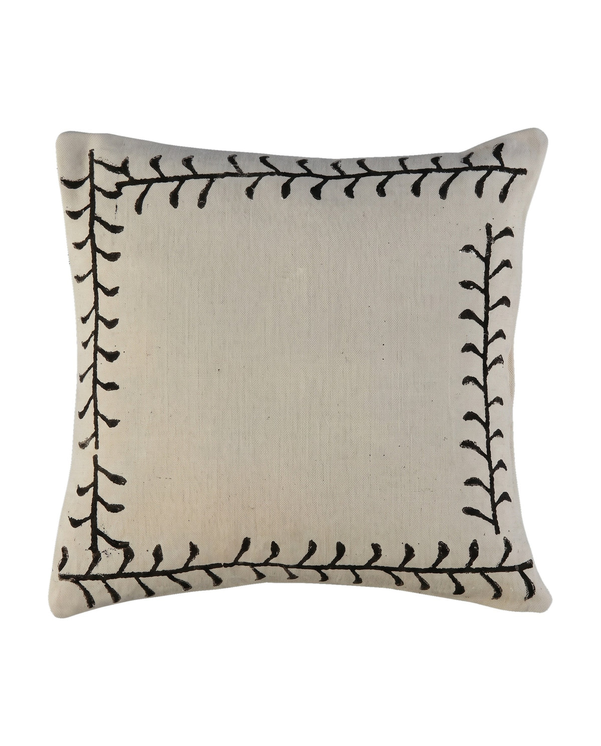 kussenhoes black stone print - vrijstaand