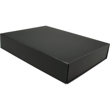 Cadeauverpakking - luxe magneetdoos zwart 39x29x7 (leeg)