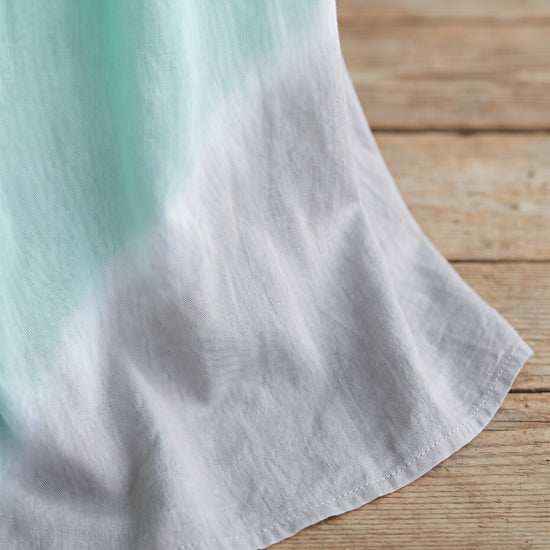 maxi dress strandjurk Batik mint gray - detail