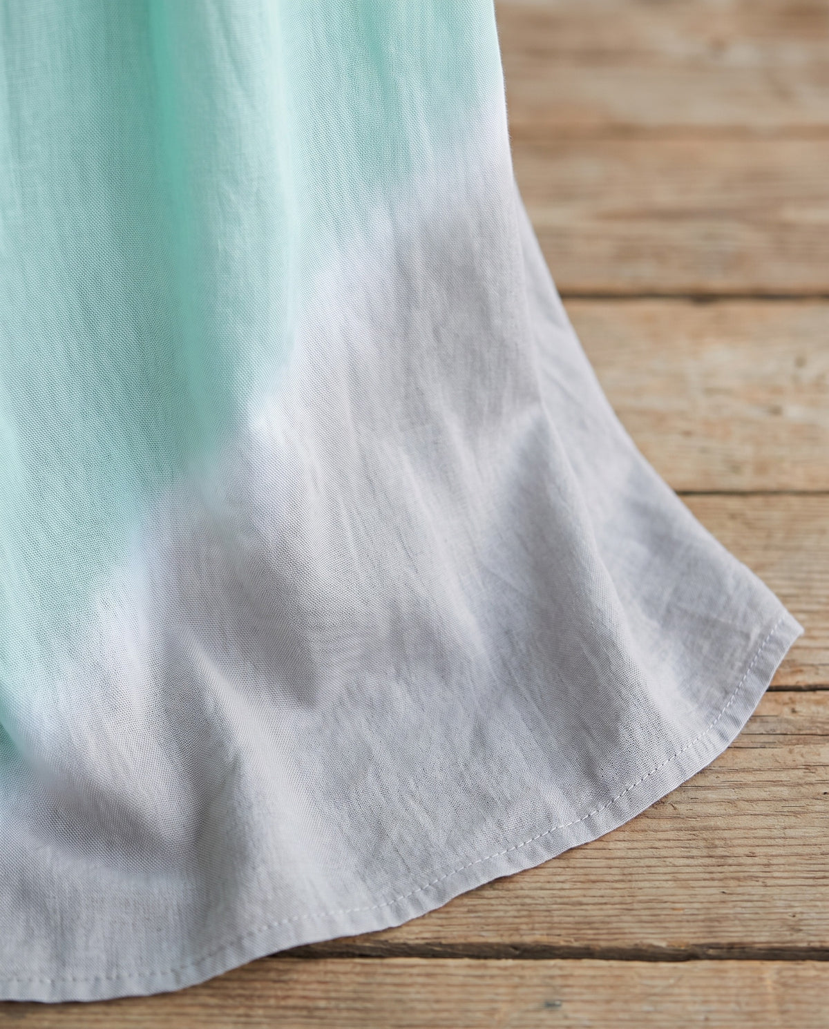 maxi dress strandjurk Batik mint gray - detail