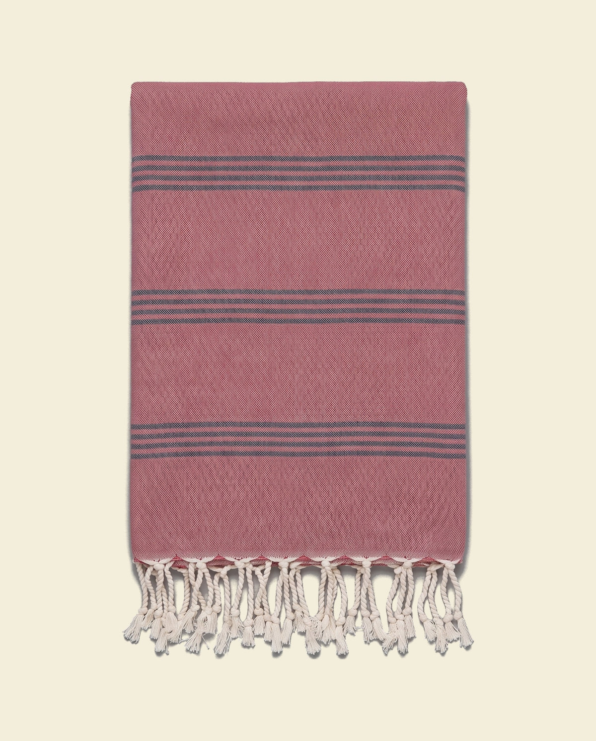 organic hamamdoek biokatoen bordeaux - op kleur