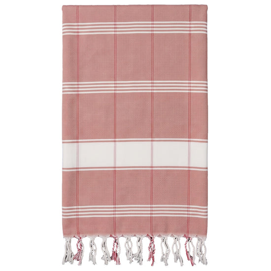 organic hamamdoek biokatoen koper wit - vrijstaand