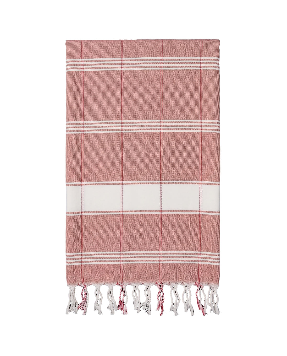 organic hamamdoek biokatoen koper wit - vrijstaand