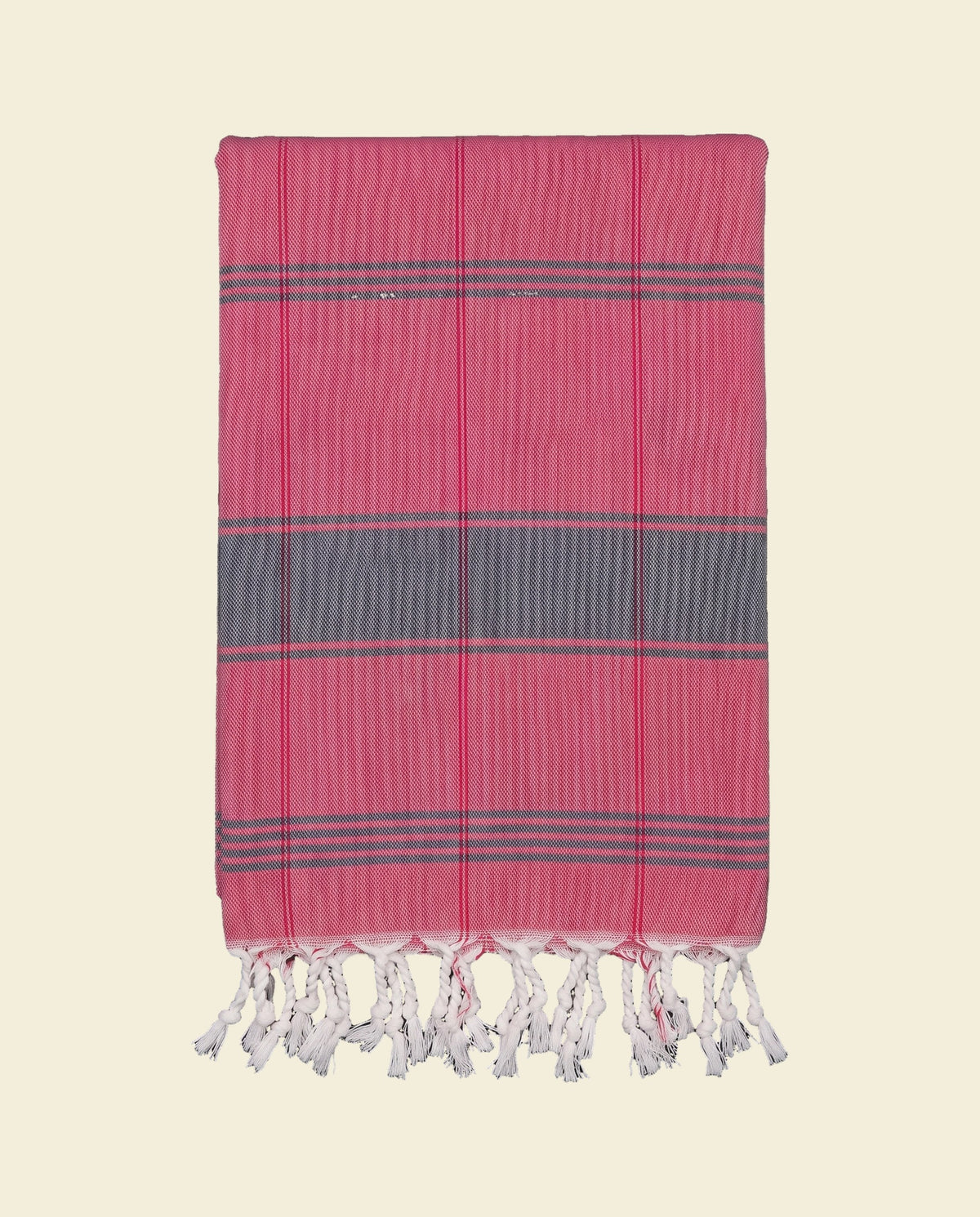 organic hamamdoek biokatoen robijnrood - op kleur