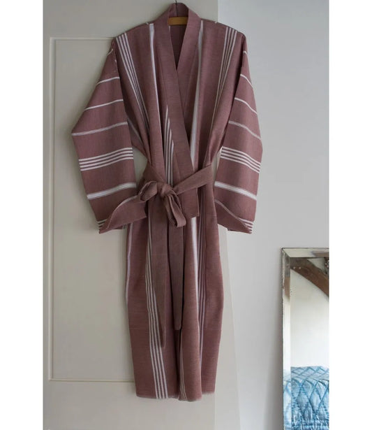 hamam badjas chocoladebruin