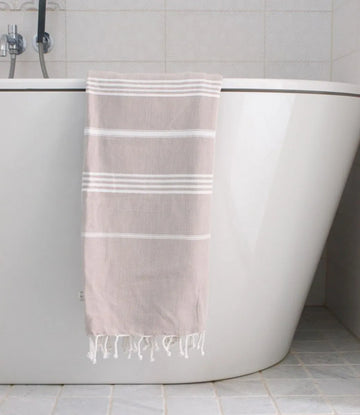 hamamdoek grijsbeige