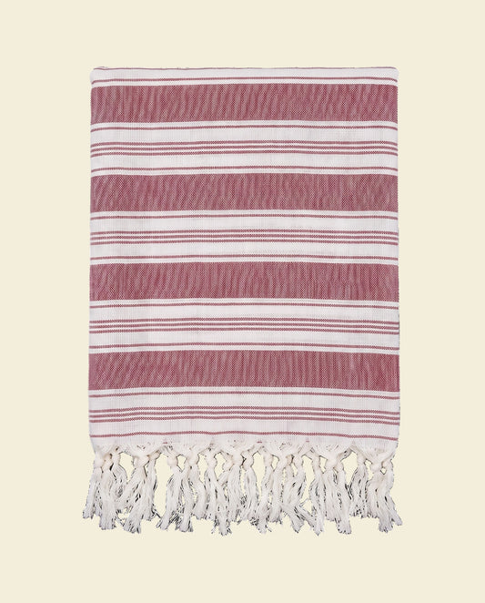 pareo bordeaux - op kleur