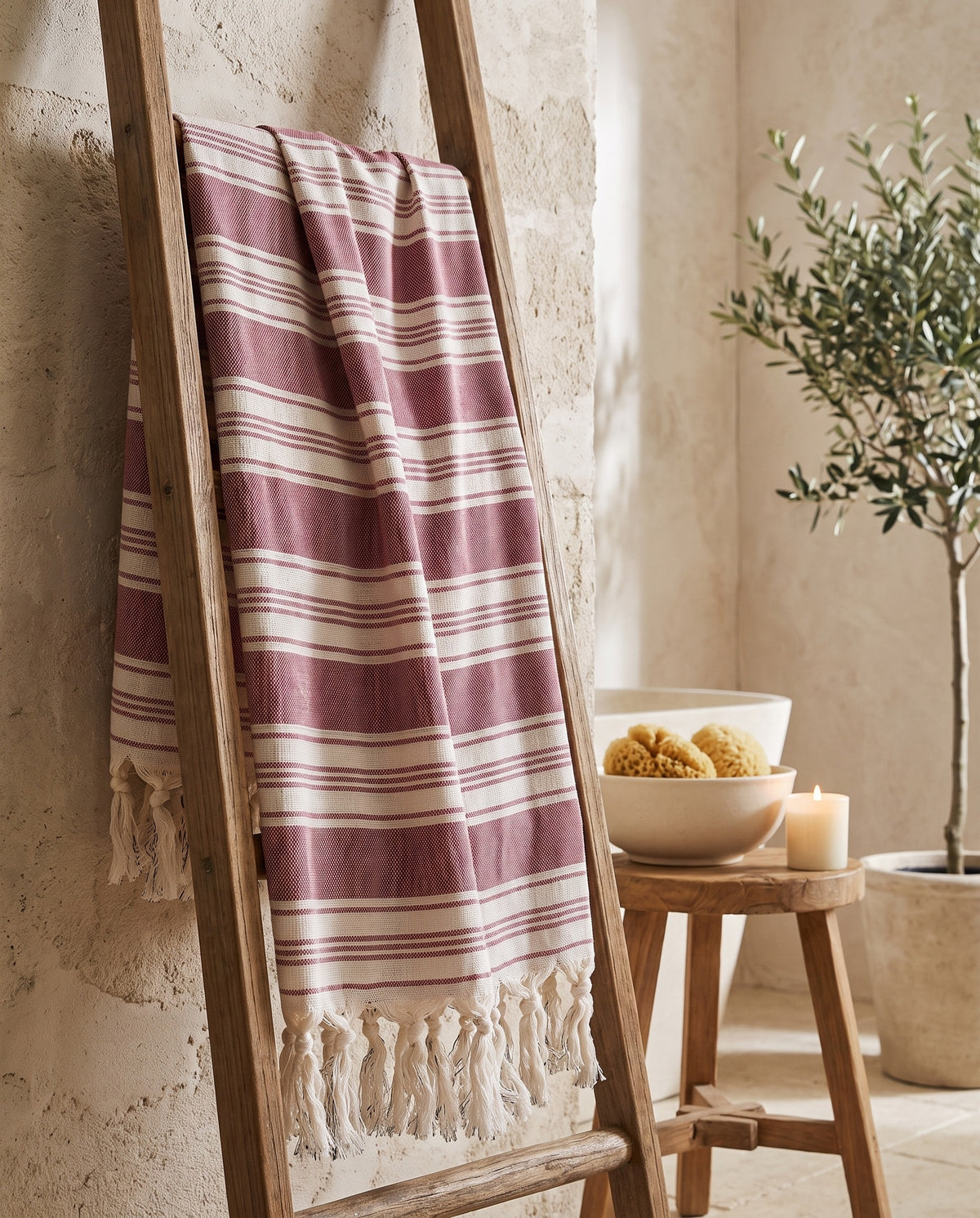 pareo bordeaux - sfeer